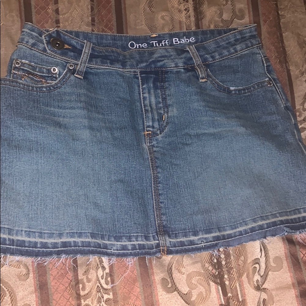 Jean skirt